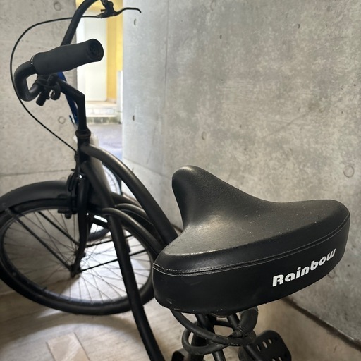 本日取引午前7000円‼️レインボー サーフィン 自転車 ビーチクルーザー