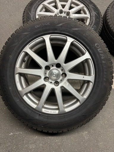 17インチホイール&スタッドレス4本