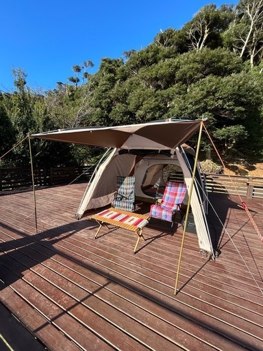 ロゴス LOGOS Tradcanvas PANELドゥーブルXL  ソーラートップシート付