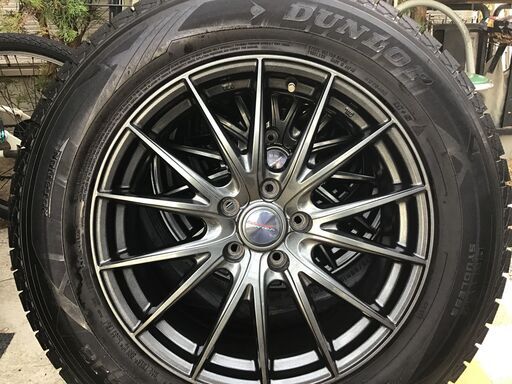 本日12:00〆切りスタッドレスタイヤ＆アルミホイール