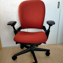 【Steelcase/肘付ハイバックチェア46212119】【定価15万】【座面・背面高圧洗浄済み】【2脚で1.5万】