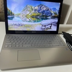 Sony SVF15AC1CN  i7-3537Uメモリ8GB SSD 256Gbの画像