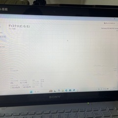 Sony SVF15AC1CN  i7-3537Uメモリ8GB SSD 256Gbの画像