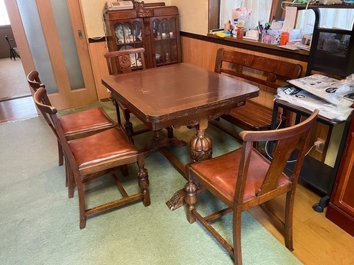 ダイニングテーブル・イス4台　セット