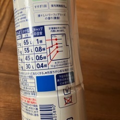 洗剤の容器　※洗剤は入っていません。の画像