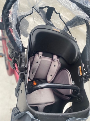 ヤマハ製　PAS Kiss mini un SP 子ども乗せ電動自転車！雨の日のレインカバー付き☔️