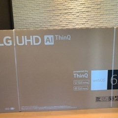 新品　未使用　LG 4K スマートテレビ　65V