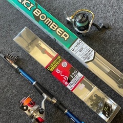 【決定済】
ファミリーフィッシング 3セット／釣具