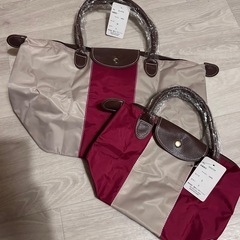 新品未使用　折りたためるバッグ　MSサイズの画像