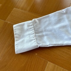 新品 レディース ７号 カッターシャツ ワイシャツ 白の画像