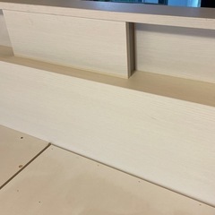 ニトリ　セミダブル　ベッド　引き出し付きの画像