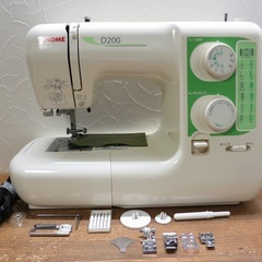 【受け渡し者様が決まりました】JANOMEミシン D200