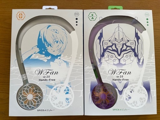 ⭐️新品未開封エヴァンゲリオン首掛け扇風機２種⭐️１種類2,000円