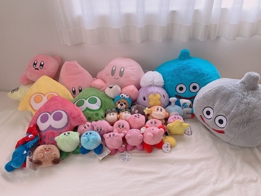 カービィ　スライム　スプラトゥーン　ぬいぐるみ