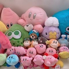 カービィ　スライム　スプラトゥーン　ぬいぐるみの画像