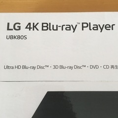 4KUltra HD対応　新品LG UBK80S [4Kブルーレ...