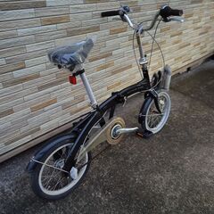 中古自転車 3段変速 16インチ 折り畳み 軽整備済み 防犯登録対応 町田市 相模原市 MM467の画像