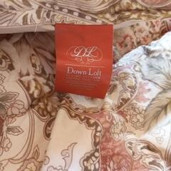 羽毛布団　大きめの画像