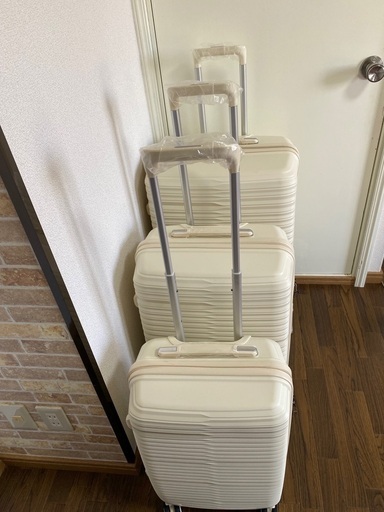 (新品、未使用)50.8/60.96/71.12cm トロリーケースセット