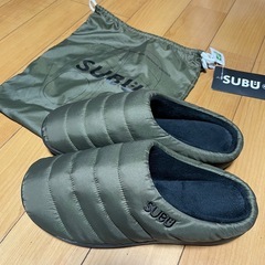 ②美品 SUBU 袋付 サンダル