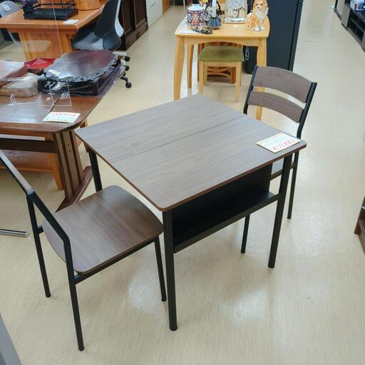 株式会社オーヤマ☆スチールウッドダイニングセット☆机・イス2脚、3点セット、ＳＷＤシリーズ、ＳＷＤ－700【浜村鹿野温泉ICから3分 買取本舗 宮本リサイクル 営業時間9～19時 定休日水曜のみ←連絡できませんm(_ _)m】