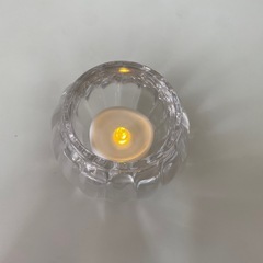 【値下げしました】結婚式やパーティーに🕯️ガラス製キャンドルホルダー36個 LEDキャンドル48個の画像