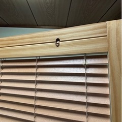 4連パーテーション 木製　折りたたみ式 の画像