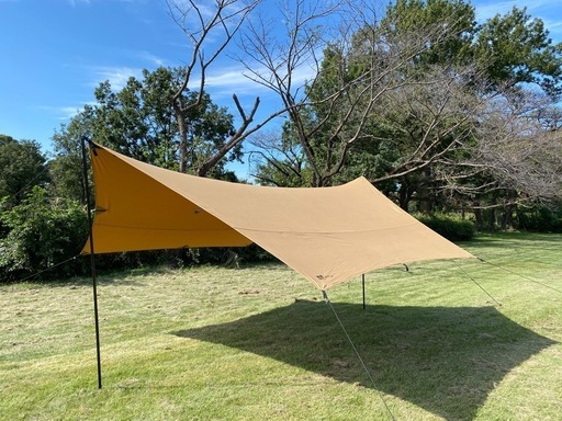 【タープ TC素材 Lサイズ】WAQ HEXATARP TC Lサイズヘキサタープ タープテント キャンプ アウトドア