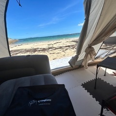 釣り🎣キャンプ🏕️シュノーケルして遊びましょう