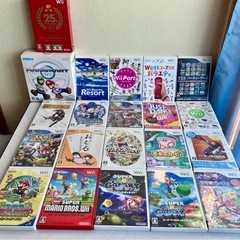 【取引成立】中古wiiU本体　ソフト38本セット　周辺機器多数　超お得！マリオ系多数あり！の画像