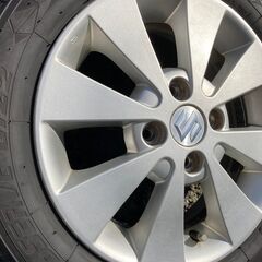  【受渡予定】軽用スタッドレスタイヤ&ホイール【中古】の画像