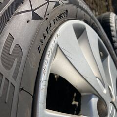  【受渡予定】軽用スタッドレスタイヤ&ホイール【中古】の画像