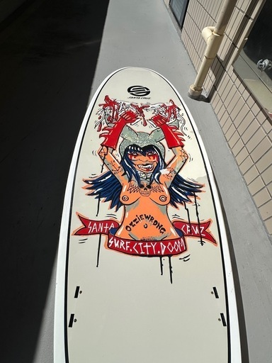 サンタクルーズ　SantaCruz Ozzie 5.8 軽量　フルセット、キールツインフィン、ツイン＋スタビフィン、美品格安激安サーフ