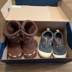 乳幼児靴2足　13.5cm