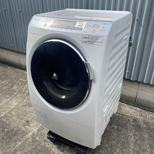 NA-VX7100L Panasonic ドラム式洗濯機 中古品 2012年製 選択容量9kg 乾燥容量 6kg