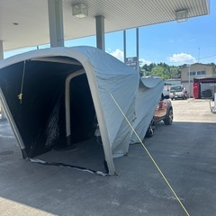 値下げしました【ロゴス】グランベーシックエアマジックの画像