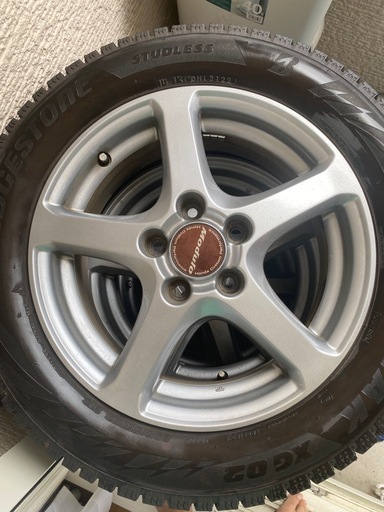 ホンダモデューロ アルミホイール スタッドレス205/55/R16 ブリザック