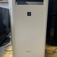 シャープ SHARP 加湿空気清浄機 空気清浄機 プラズマクラスター ホワイト系　KI-JS70
