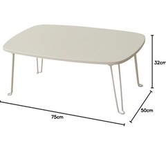 11/23引取可の方限定⭐︎無料譲渡！山善のローテーブルの画像