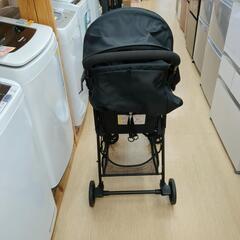 ベビーカー☆ブラックカラー、収納可、移動、子供用品【こちらは店舗です。浜村鹿野温泉ICから3分 買取本舗 宮本リサイクル 営業時間9～19時 定休日水曜のみ←連絡できませんm(_ _)mの画像