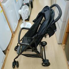 ベビーカー☆ブラックカラー、収納可、移動、子供用品【こちらは店舗です。浜村鹿野温泉ICから3分 買取本舗 宮本リサイクル 営業時間9～19時 定休日水曜のみ←連絡できませんm(_ _)mの画像
