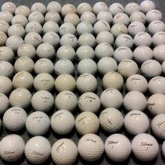 [値下]中古タイトリスト　ゴルフボール100個