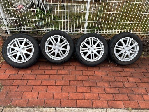 ダイハツ純正 アルミと 155/65R14 4本セット
