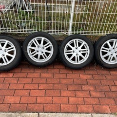 ダイハツ純正 アルミと 155/65R14 4本セット
