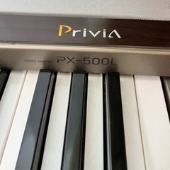 Casio Privia PX-500 ピアノ　ジャンク品の画像