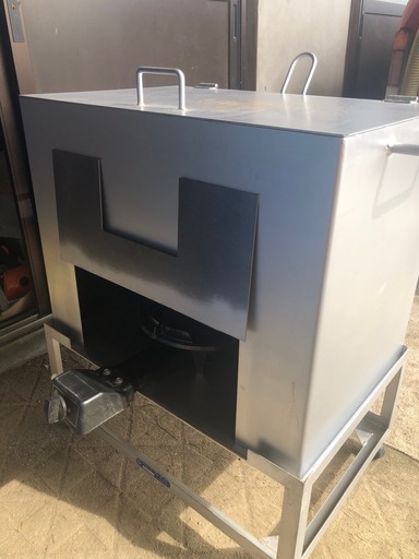 交渉中　焼き芋機　LPガスコンロ付き　未使用品