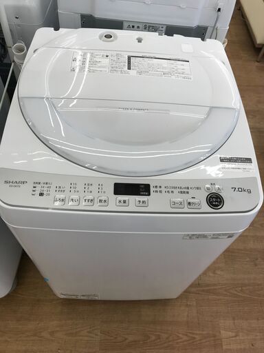 ★ジモティ割あり★ SHARP 洗濯機　ES-GE７G ７．０kg 年式2023 動作確認／クリーニング済み KJ6567