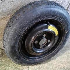k ワゴン等　ミニ車予備スペアタイヤ