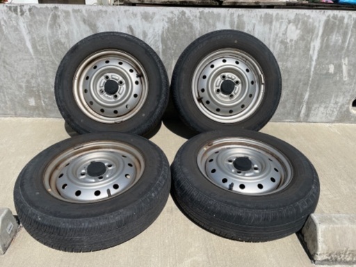 HA36V スズキアルトバン　純正ホイールタイヤ