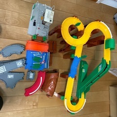 ジャンク品　トミカ　オートやまみちどうろセット他